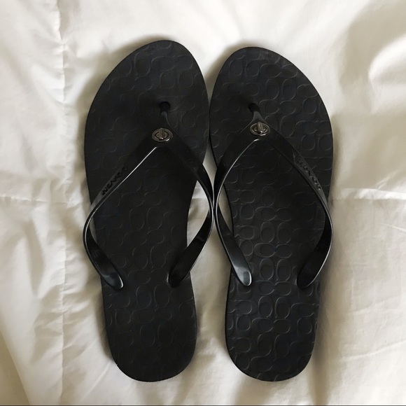 Coach Shoes - LAST CHANCE COACH Flip Flops 🖤 Coach Shoes - LAST CHANCE COACH Flip Flops 🖤